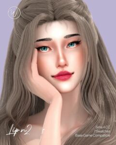 LIP N2 by Wildrosespixls Sims 4 CC