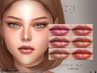 Lipstick Z625 By Zenx Sims 4 CC