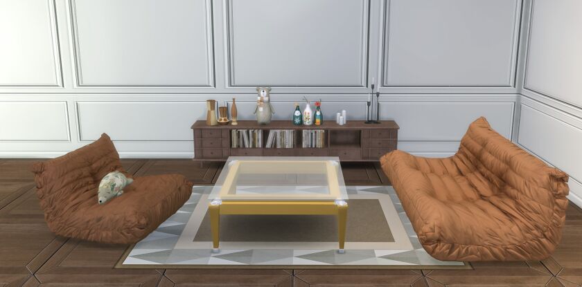 Modern Living Room Collection 2 sims 4 cc living room base game compatible 14 2
