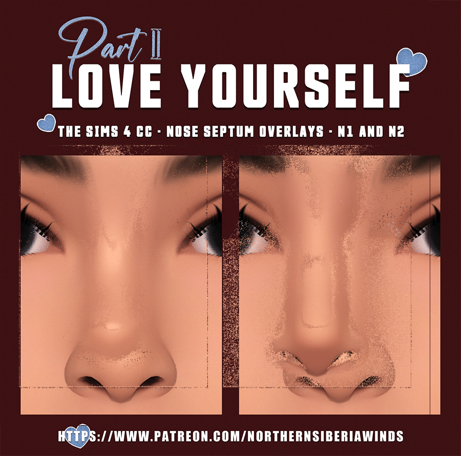 Love Yourself: Skin Details Part 🩵 3 sims 4 cc love yourself skin details part 6