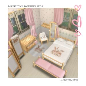 Lovely Time Together SET By Tamsie Sims 4 CC