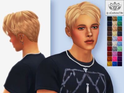 Luca Hair by Lewbertsn00Tles Sims 4 CC