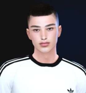 Stylish Male Face Masks and Eyebrows Sims 4 CC