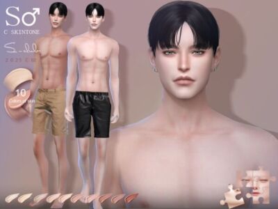 Male Skintone 0225 – Perfect for Your Sims Sims 4 CC
