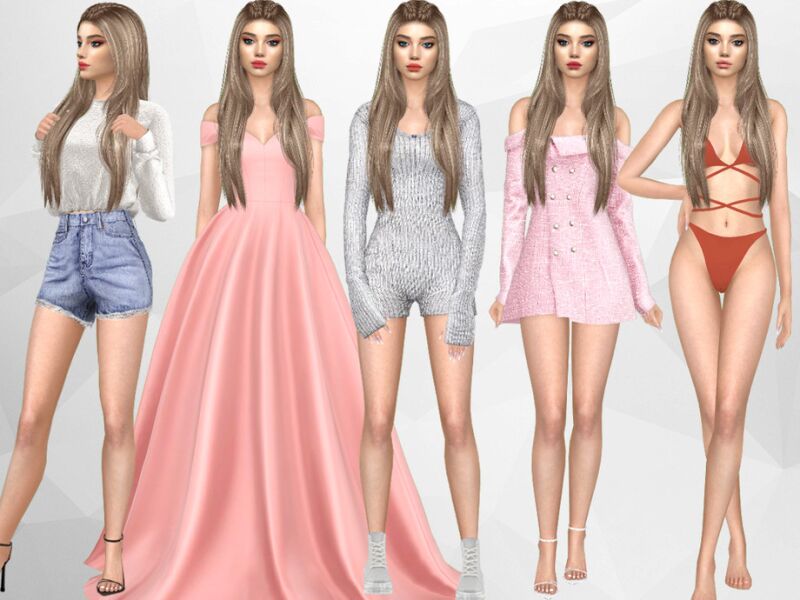 Meet Maren Clinton: A Stunning Create-A-Sim 2 sims 4 cc maren clinton by divaka45 2