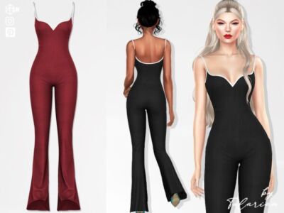 Matilda Jumpsuit By Talarian Sims 4 CC