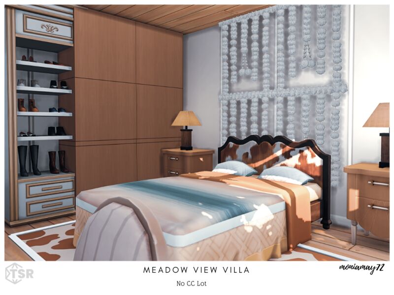 Charming Meadow View Villa 3 sims 4 cc meadow view villa nocc 4