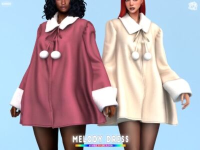 Stunning Melody Dress by Brsims Sims 4 CC