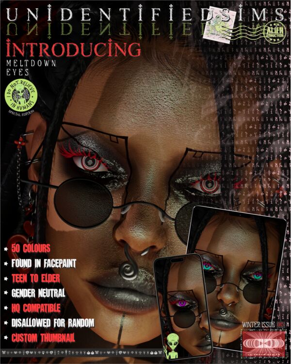 Meltdown Eyes 1 Meltdown Eyes Sims 4 CC