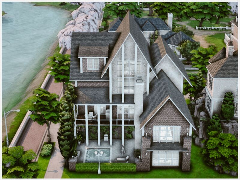 sims 4 cc mm home by the river by merin martini 3