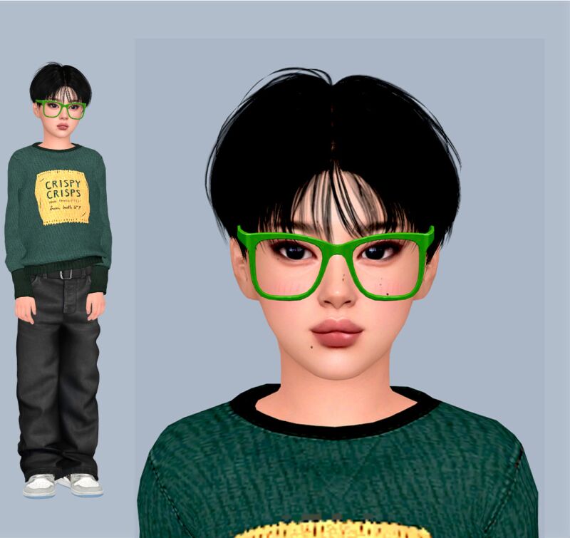 Stylish Moood N94 Hair Conversion 3 sims 4 cc moood n94 hair conversion by yourjinworld 2