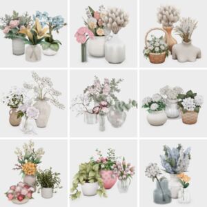 My Favorite Flower’s Part 1 | Sims 4 CC Finds Sims 4 CC
