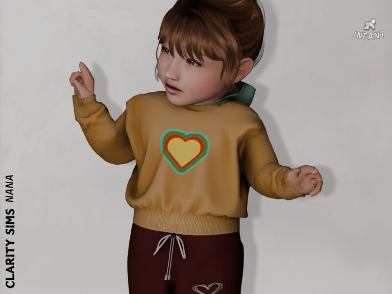 sims 4 cc nana hoodie infant 3