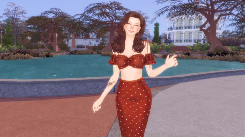 Stunning Natalie Hughes by Itslauraa 2 sims 4 cc natalie hughes by itslauraa 3