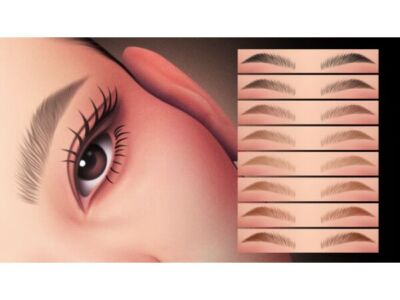 Natural Brows MC01: Perfect Your Look Sims 4 CC