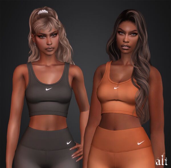 Nike Set for Active Lifestyle 1 Nike Set for Active Lifestyle Sims 4 CC