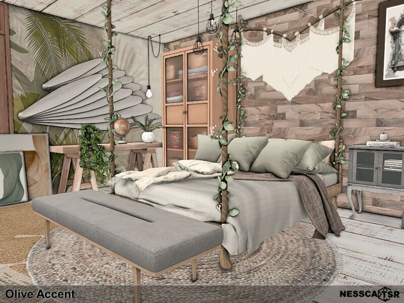 sims 4 cc olive accent 2