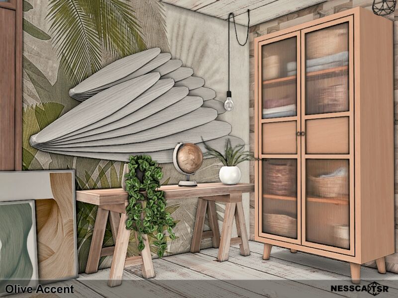 sims 4 cc olive accent 5