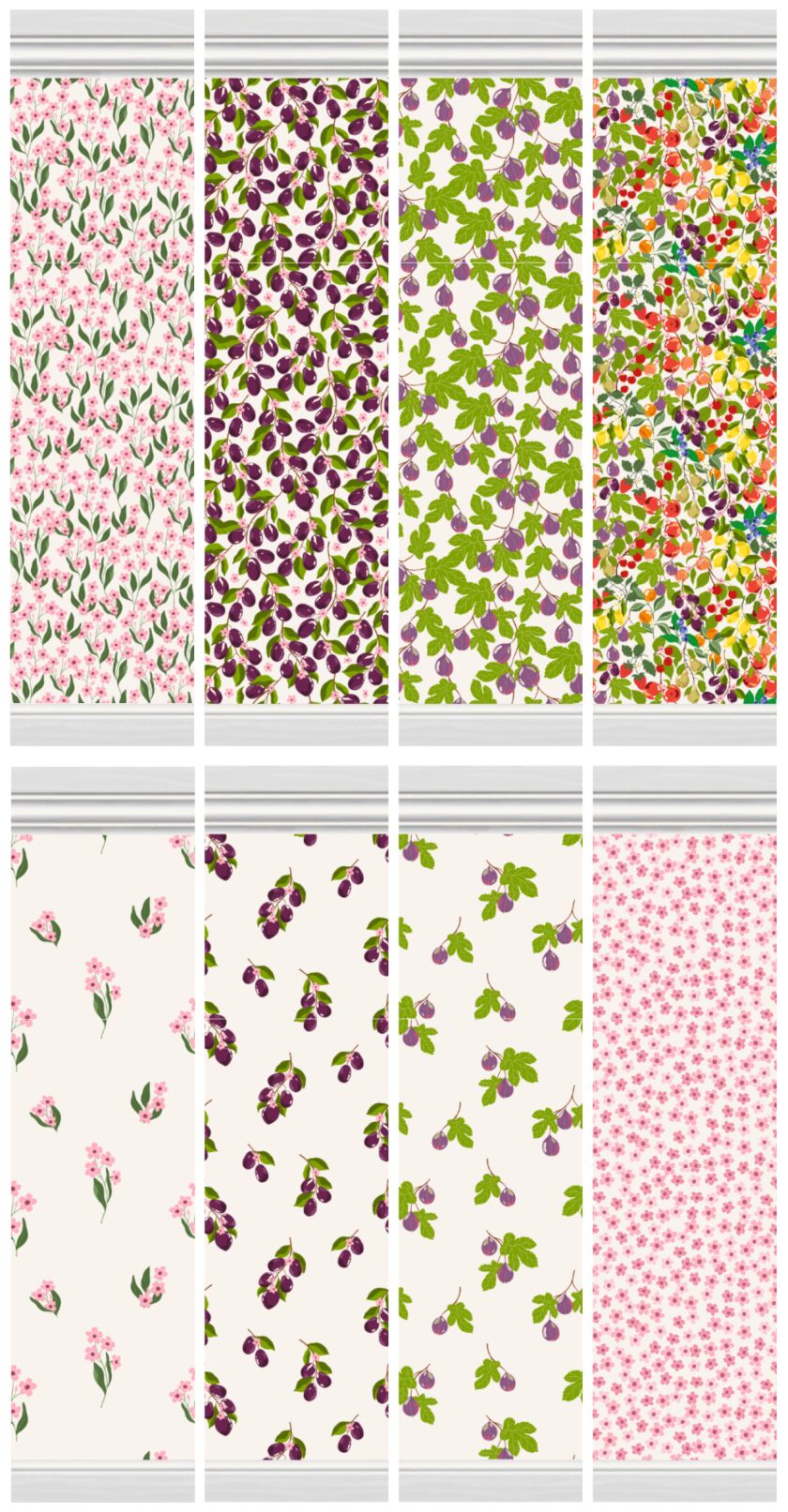 Orchard Collection: Part 3 - 8 Stunning Wallpaper Prints 1 Orchard Collection: Part 3 – 8 Stunning Wallpaper Prints Sims 4 CC