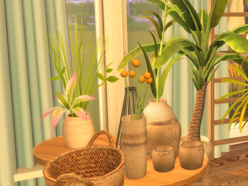 Plant Lover - Living Room CC 3 sims 4 cc plant lover living room cc needed by flubs79 2