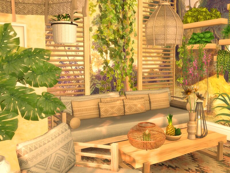 Plant Lover - Living Room CC 4 sims 4 cc plant lover living room cc needed by flubs79 3