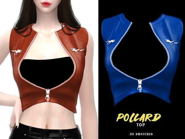Pollard Top 1 Pollard Top Sims 4 CC