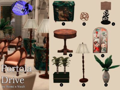 Portola Drive By Siomisvault Sims 4 CC