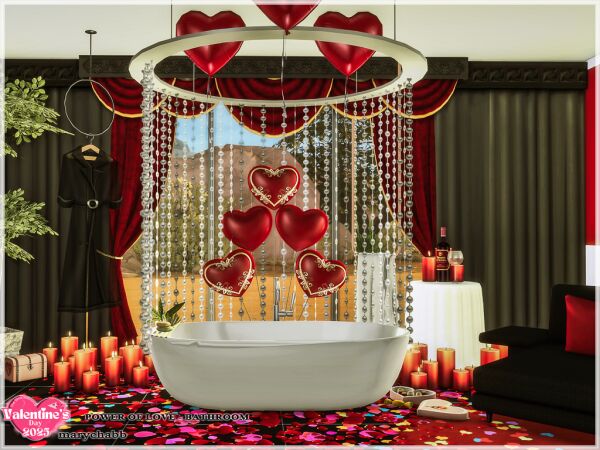 Power Of Love – Bathroom Sims 4 CC
