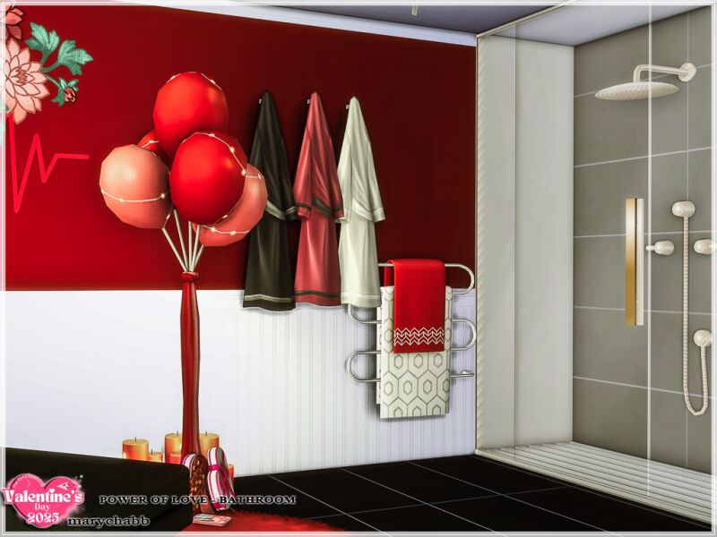 sims 4 cc power of love bathroom 5
