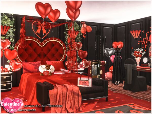 Power Of Love – Bedroom Sims 4 CC