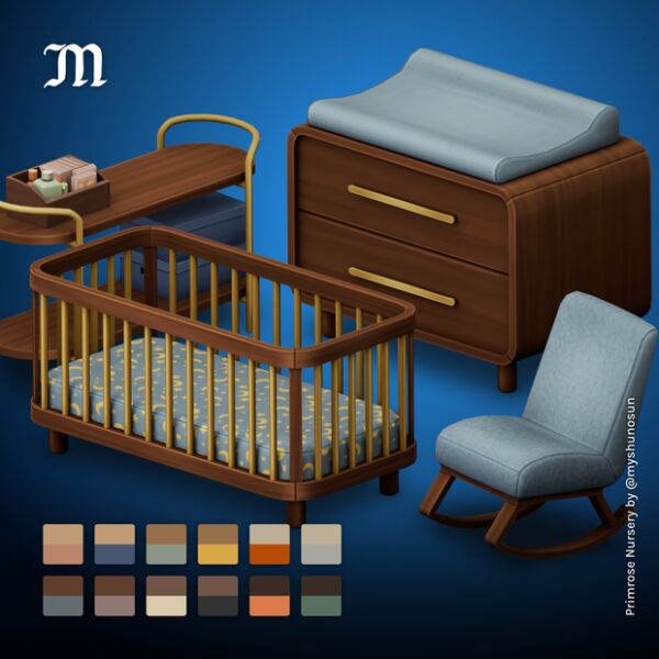 Primrose Nursery Stuff - Create the Perfect Toddler Space 1 Primrose Nursery Stuff – Create the Perfect Toddler Space Sims 4 CC