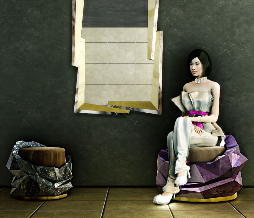Purastone: Elegant Bathroom Set with Free Gift 6 sims 4 cc purastone free gift 19