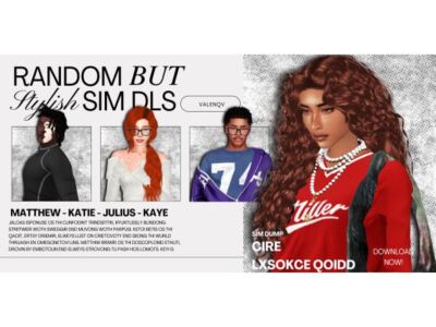 Random SIM Dump #2 Sims 4 CC