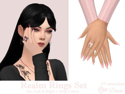 Realm Rings – Stylish Accessories for All Sims 4 CC