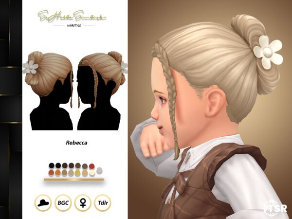 Adorable Rebecca Hairstyle for Toddlers 1 Adorable Rebecca Hairstyle for Toddlers Sims 4 CC