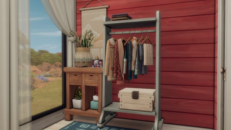 Red Bard Horse Ranch: A Beautiful Residential Farm 2 sims 4 cc red bard horse ranch by bojanasimsyt 5