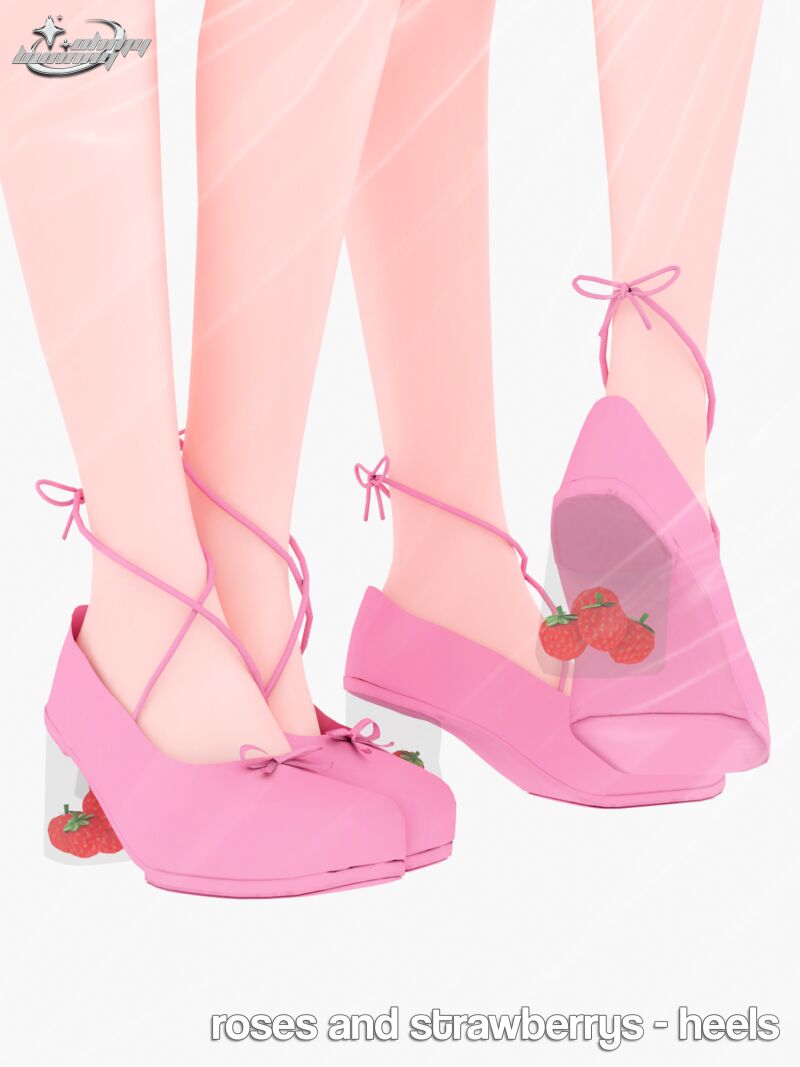 Roses And Strawberrys SET 3 sims 4 cc roses and strawberrys set 3
