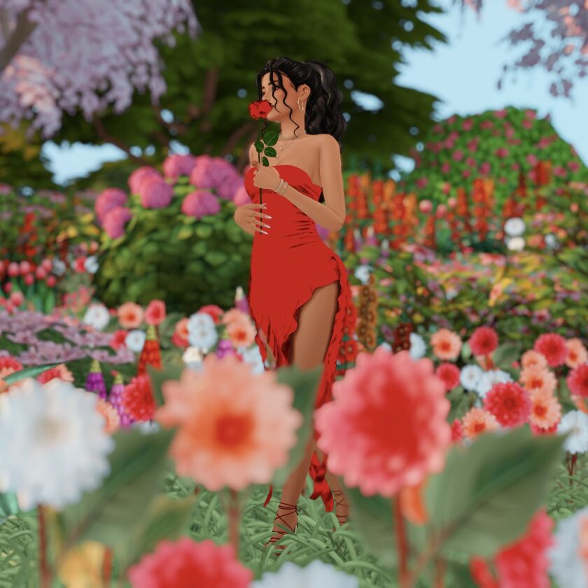 Roses Posepack 4 sims 4 cc roses posepack 6