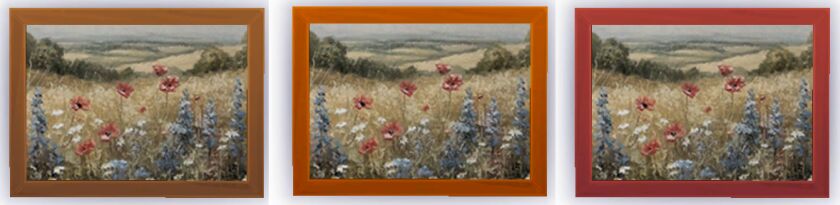 Rustic Landscape Wildflowers Picture Sims 4 CC
