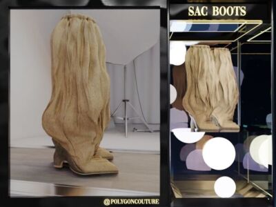 SAC Boots Sims 4 CC