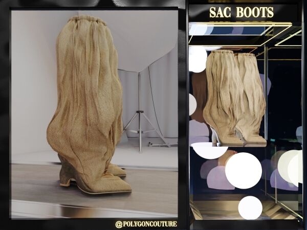 SAC Boots 1 SAC Boots Sims 4 CC