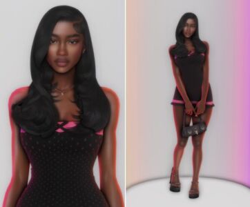 Sarai Freeman by Ahrisims Sims 4 CC