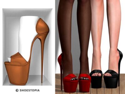 Alisson High Heels – Shoestopia Sims 4 CC