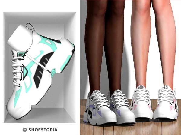 Shoestopia. - Cordex Sneakers 1 Shoestopia. – Cordex Sneakers Sims 4 CC