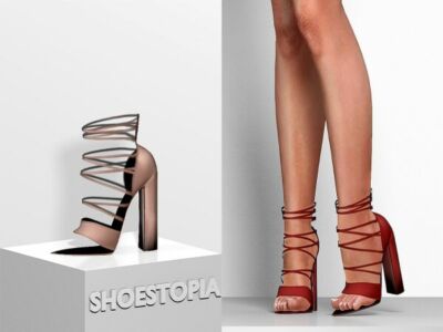 Egea High Heels: Trendy Footwear for Your Sims Sims 4 CC