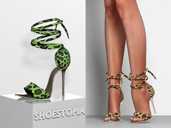 Stylish Ppkdumall High Heels for Sims 4 7 sims 4 cc shoestopia ppkdumall high heels 3