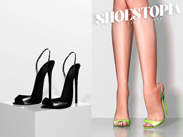 Shoestopia – Princess High Heels Sims 4 CC