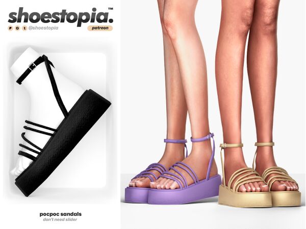 Shoestopia - Puff Puff Slid 9 sims 4 cc shoestopia puff puff slid 10