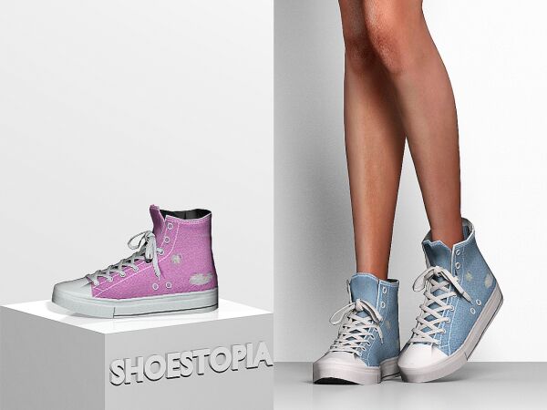 Stylish Rosa High Heels for The Sims 4 5 sims 4 cc shoestopia rosa high heels 5