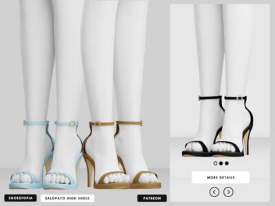 Shoestopia – Salopato High Heels Sims 4 CC
